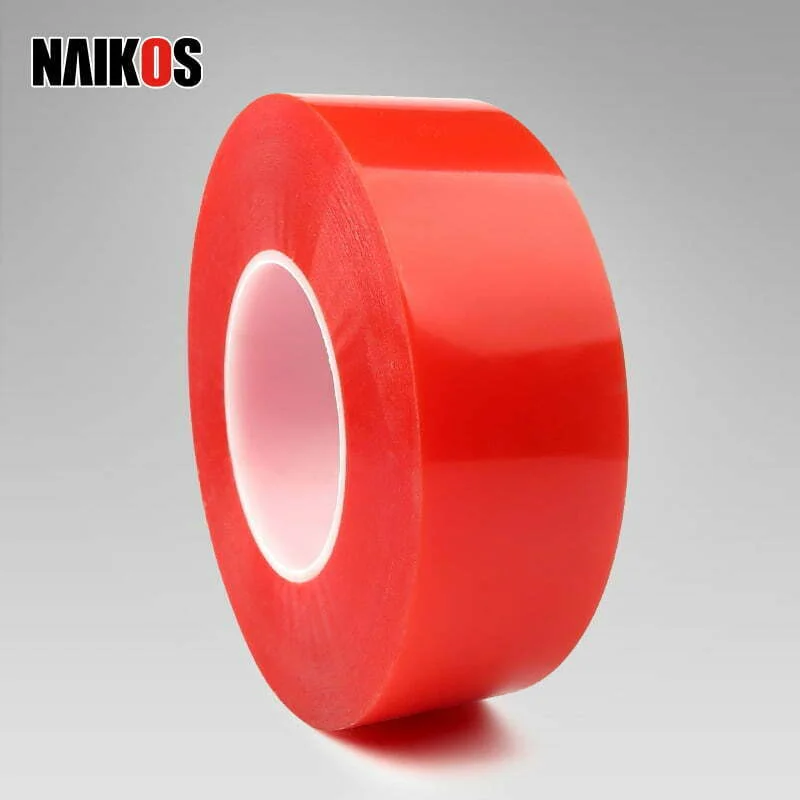 Double-Sided Red Polyester Tape