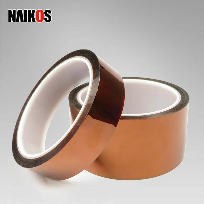 Cinta de poliimida Kapton adhesiva de silicona resistente al calor para altas temperaturas-2