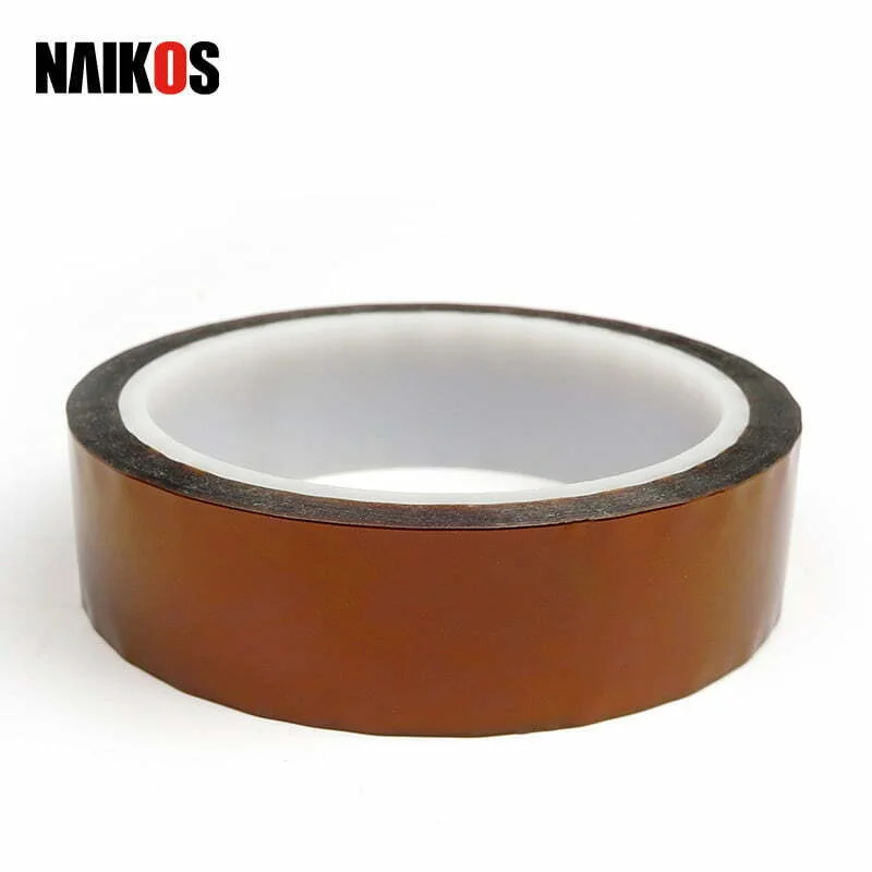 Cinta de poliimida Kapton adhesiva de silicona resistente al calor para altas temperaturas-3