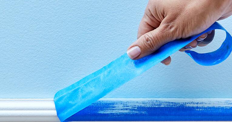 Long Length Rolls Large Roll Blue Painters Tape -5