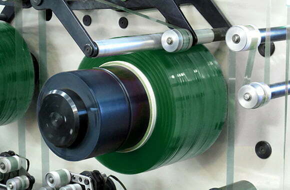 Spooling Rolls High Temperature Green PET Tape-5