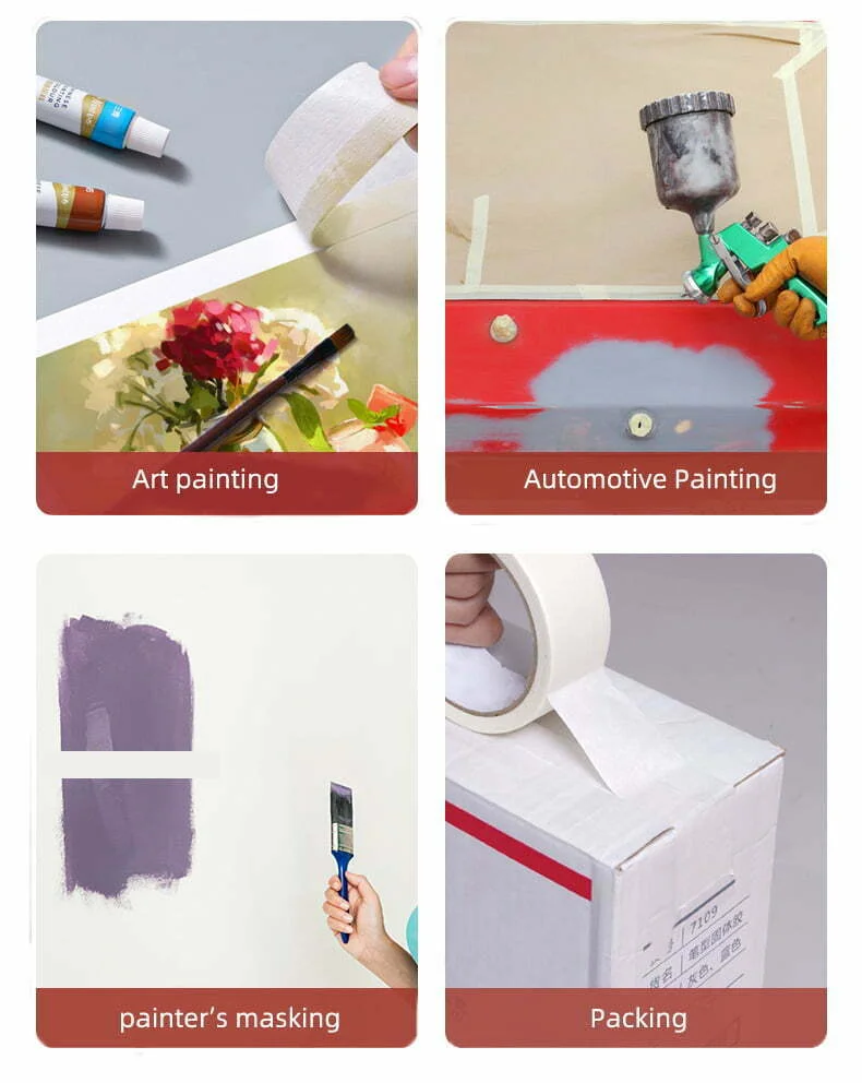 Apptionaiton de fita adesiva