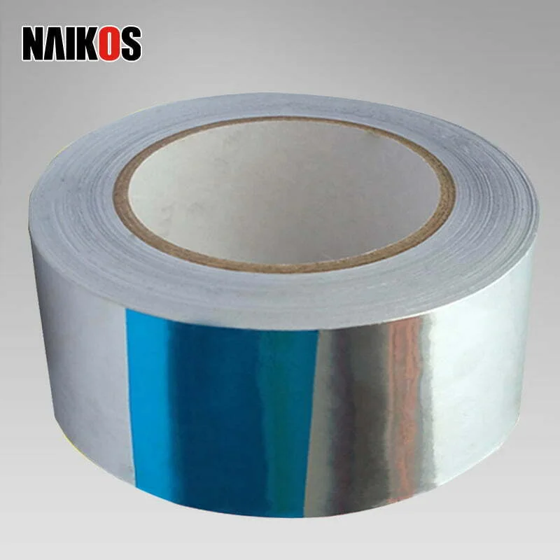 ฉนวนกันความร้อน Pure Aluminium Foil Silver Duct Tape สำหรับ RF Shielding HVAC-3 ฉนวนกันความร้อน Pure Aluminium Foil Silver Duct Tape สำหรับ RF Shielding HVAC-3
